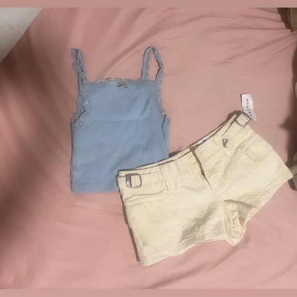 BDG Light Blue Tank - Picture 2 of 4